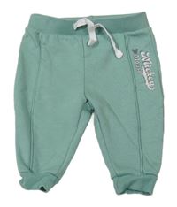 Zelené tepláky s nápisem - Mickey Primark