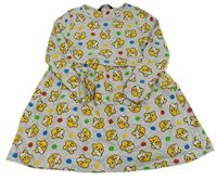 Sivé vzorované šaty s Pudsey George