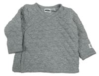 Sivá prešívaná zavinovací mikina Lily & Dan