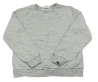 Sivá melírovaná mikina H&M