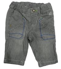 Sivé ľahké rifle s vreckami S. Oliver