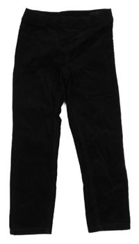 Černé skinny manšestráky H&M