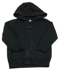 Čierna prepínaci mikina s kapucňou F&F