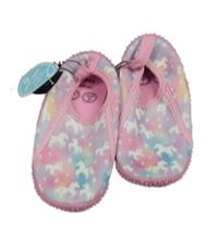 Nové - růžovo-lila vzorované boty do vody s jednorožcami dunnes vel. 24