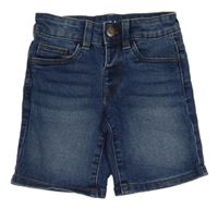 Tmavomodré riflové kraťasy C&A