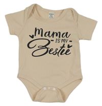 Pudrové rebrované body s nápisom shein