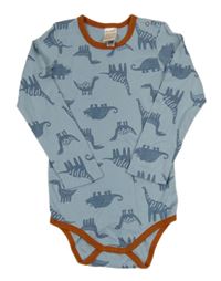 Modré body s diny Pusblu