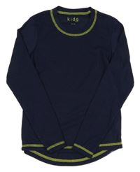 Tmavomodré spodné tričko Tchibo