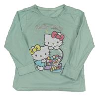 Svetlozelené tričko s Hello Kitty C&A