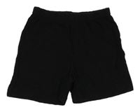 Černé pyžamové kraťasy 