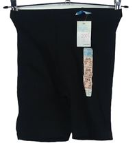 Dámske čierne elastické kraťasy Primark