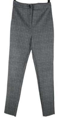 Dámské šedé vzorované tregíny Zara 