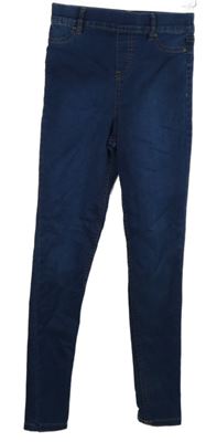 Dámské tmavomodré džegíny F&F