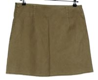 Dámska béžová koženková sukňa Primark