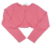 Ružové svetrové prepínaci bolerko H&M