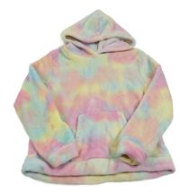 Barevná chlupatá mikina s kapucí H&M