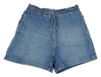 Modré riflové kraťasy H&M