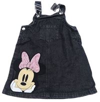 Tmavošedé riflové šaty s Minnie George