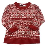 Čierno-biely vzorovaný sveter H&M