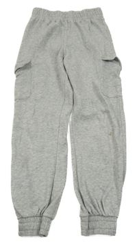 Šedé tepláky s kapsami Calvin Klein