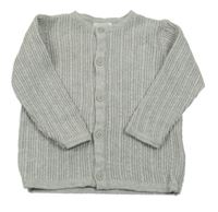 Sivý 3D vzorovaný prepínaci sveter Mamas&Papas