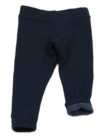 Tmavomodré zateplené legíny Primark