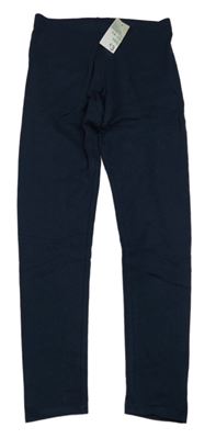 Nové - Tmavomodré legíny Primark