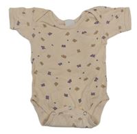 Lososové body s motýly 