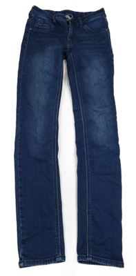 Tmavomodré skinny rifle Page one young