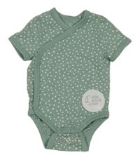 Nové - Světlekhaki bodkovaná é zavinovací body Topomini