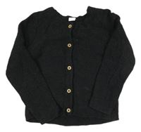 Tmavosivý prepínaci sveter H&M