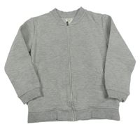 Sivá vzorovaná prepínaci mikina River Island