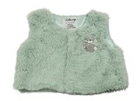 Mátová kožušinová vesta s králikom Primark + Disney