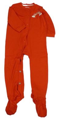 Červený overal s duhou Lupilu