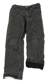 Tmavošedé podšité rifle Pocopiano