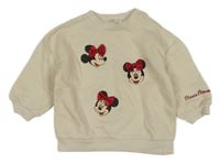 Béžová oversize mikina s Minnií H&M