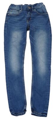 Modré skinny fit rifle H&M