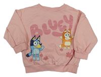 Svetloružová mikina s Bluey Matalan