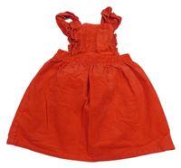 Červené menšestrové šaty s volánikmi Gillians Closet
