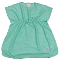 Světletyrkysové krajkové plážové šaty/tunika PRIMARK