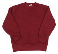 Vínová mikina ZARA