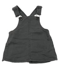 Tmavošedé riflové šaty PRIMARK