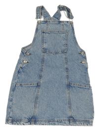 Modré plesňové rifľové šaty PRIMARK