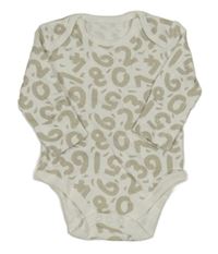 Bílé body s čísly