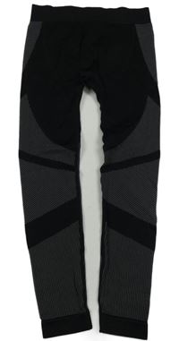 Černé spodní funkční kalhoty Crivit