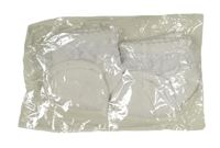 Nové - 2x biele ponožky s čipkou