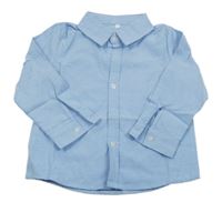 Světlemodrá melírovaná košile