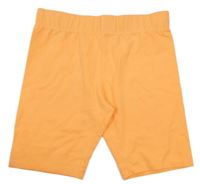 Neónově oranžové elastické kraťasy Primark