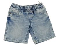 Světlemodré riflové jogger kraťasy C&A