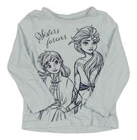 Světlemodré triko s Frozen Disney